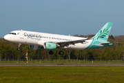 Cyprus Airways Airbus A320-214 (5B-DDQ) at  Hamburg - Fuhlsbuettel (Helmut Schmidt), Germany