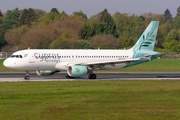 Cyprus Airways Airbus A320-214 (5B-DDQ) at  Hamburg - Fuhlsbuettel (Helmut Schmidt), Germany