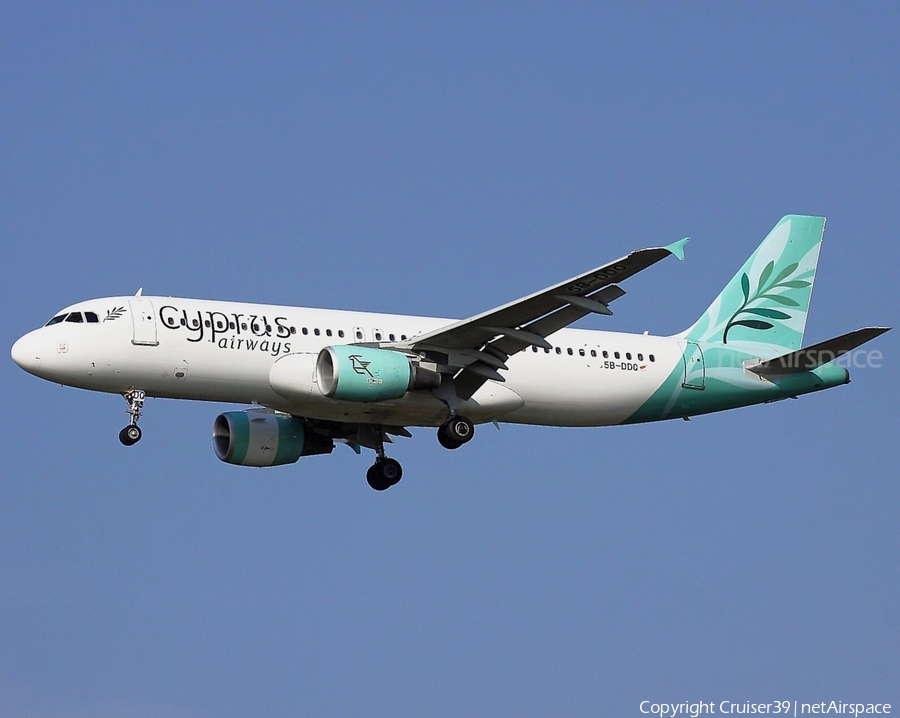 Cyprus Airways Airbus A320-214 (5B-DDQ) | Photo 647910
