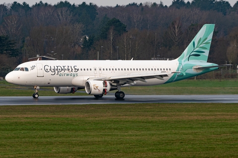 Cyprus Airways Airbus A320-214 (5B-DDR) at  Hamburg - Fuhlsbuettel (Helmut Schmidt), Germany