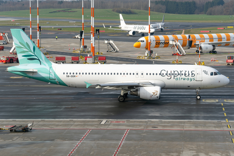 Cyprus Airways Airbus A320-214 (5B-DDR) at  Hamburg - Fuhlsbuettel (Helmut Schmidt), Germany