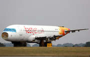 Fastjet Tanzania Airbus A319-131 (5H-FJD) at  Cotswold / Kemble, United Kingdom