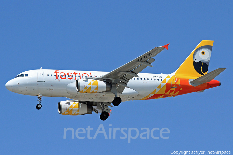 Fastjet Tanzania Airbus A319-131 (5H-FJD) | Photo 152078