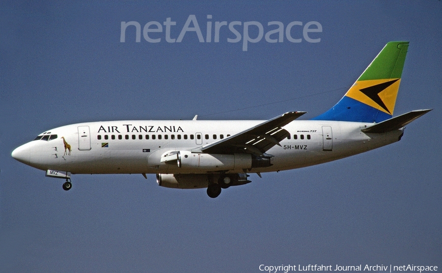 Air Tanzania Boeing 737-247 (5H-MVZ) | Photo 410241