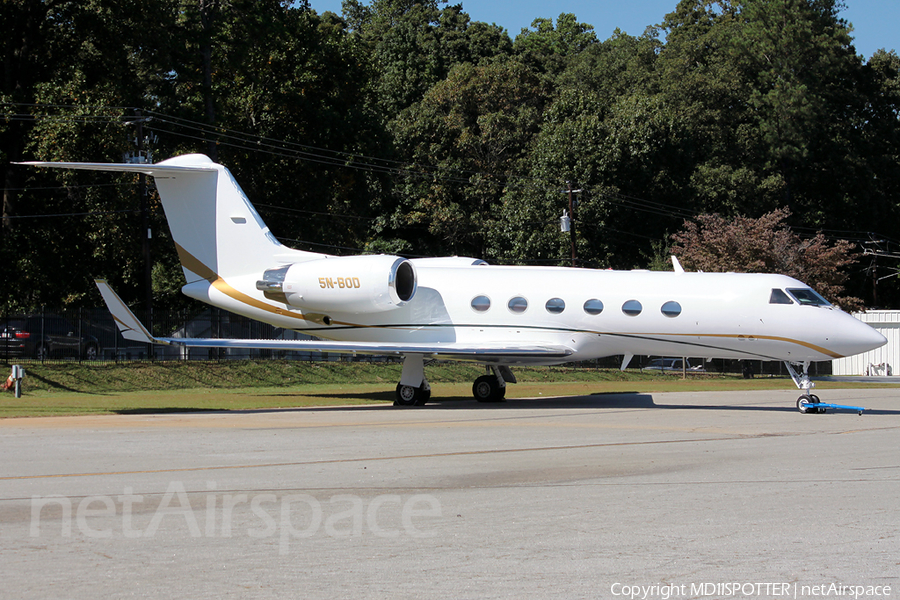 (Private) Gulfstream G-IV (5N-BOD) | Photo 62773