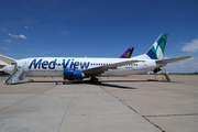 Med-View Airlines Boeing 737-484 (5N-BPB) at  Roswell - Industrial Air Center, United States