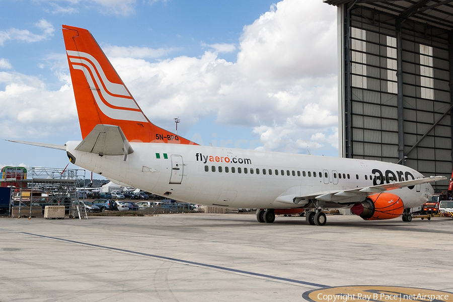 Aero Contractors Boeing 737-4M0 (5N-BPQ) | Photo 292736