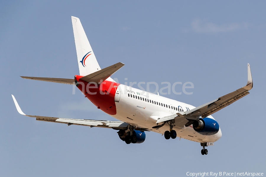 Cally Air Boeing 737-36Q (5N-BYQ) | Photo 444794