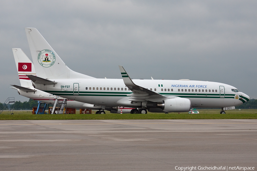 Nigerian Air Force Boeing 737-7N6 (5N-FGT) | Photo 96908