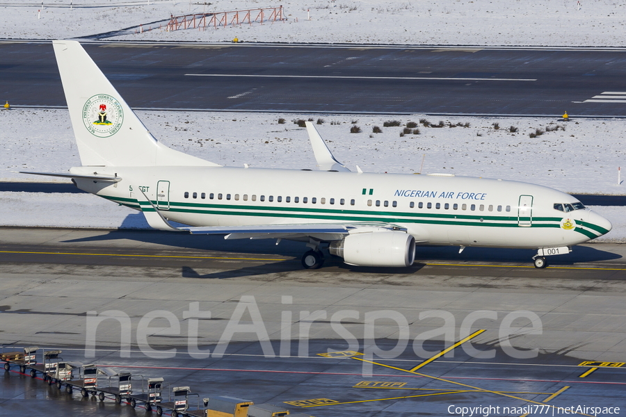 Nigerian Air Force Boeing 737-7N6 (5N-FGT) | Photo 20295