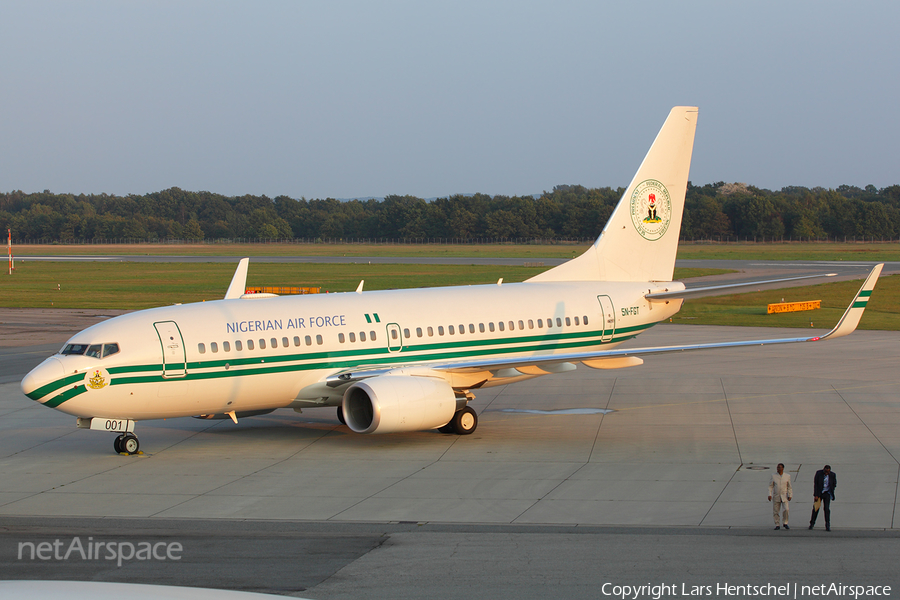 Nigerian Air Force Boeing 737-7N6(BBJ) (5N-FGT) | Photo 56464