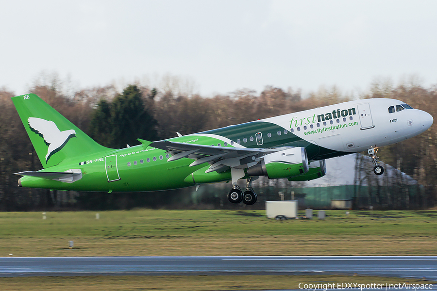 First Nation Airways Airbus A319-113 (5N-FNE) | Photo 275668