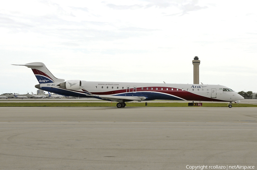 Arik Air Bombardier CRJ-900ER (5N-JEC) | Photo 108959