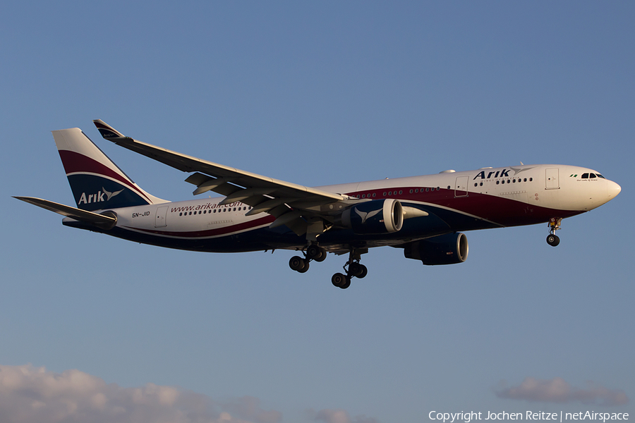 Arik Air Airbus A330-223 (5N-JID) | Photo 110507