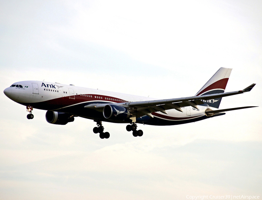 Arik Air Airbus A330-223 (5N-JID) | Photo 156707