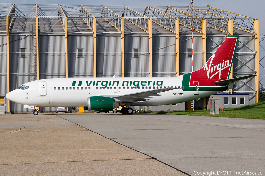 Virgin Nigeria Airways Boeing 737-33V (5N-VNC) | Photo 173926