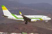 Mauritania Airlines Boeing 737-7EE (5T-CLC) at  Gran Canaria, Spain