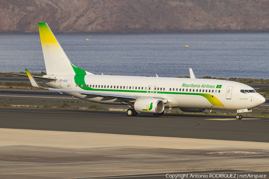 Mauritania Airlines Boeing 737-88V (5T-CLE) | Photo 146942