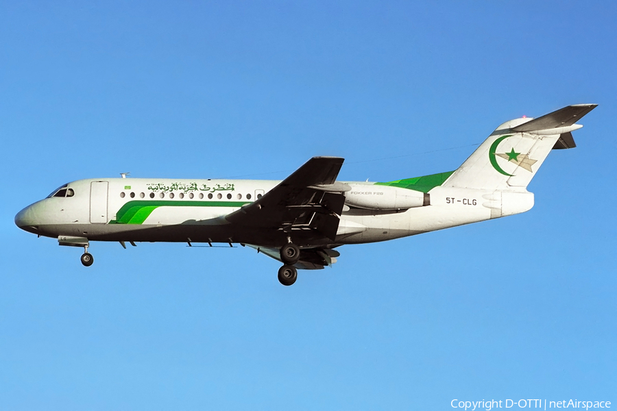 Air Mauritanie Fokker F28-4000 Fellowship (5T-CLG) | Photo 376440