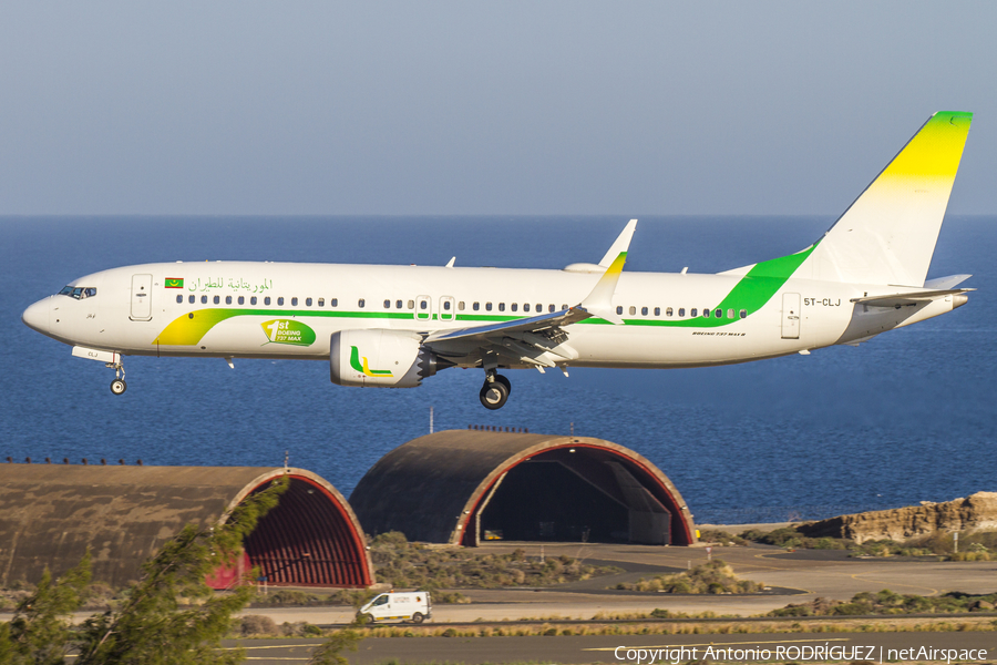 Mauritania Airlines Boeing 737-8 MAX (5T-CLJ) | Photo 227223