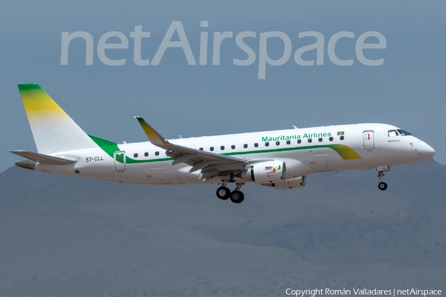 Mauritania Airlines Embraer ERJ-175LR (ERJ-170-200LR) (5T-CLL) | Photo 336399