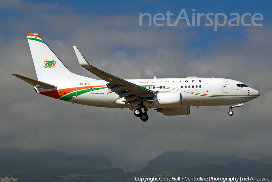 Niger Government Boeing 737-75U(BBJ) (5U-GRN) | Photo 541366