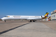 Uganda Airlines Bombardier CRJ-900 (5X-KOB) at  Maastricht-Aachen, Netherlands