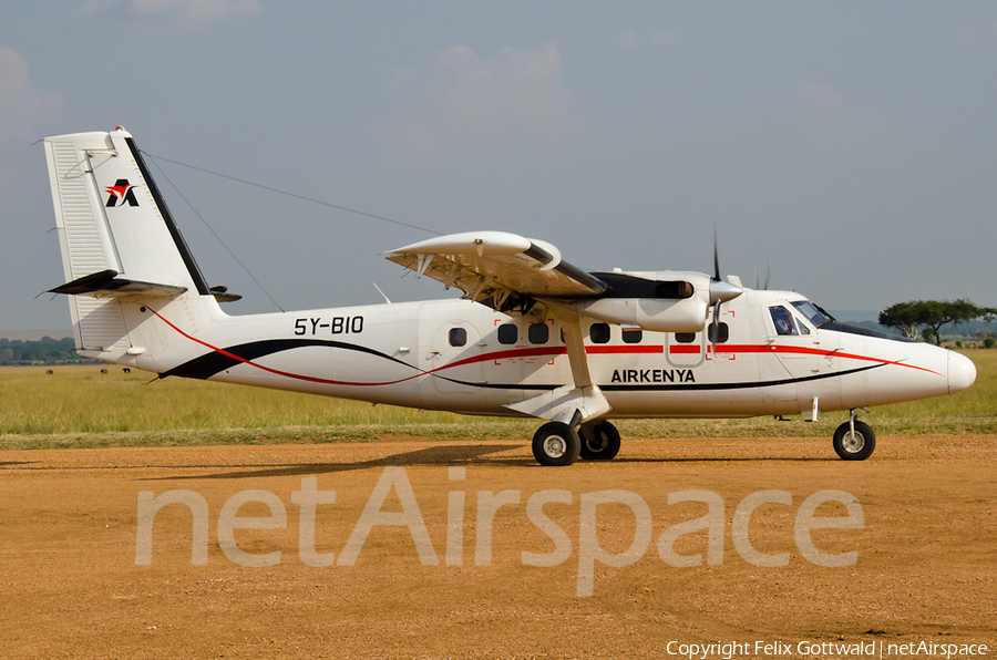 Airkenya Express de Havilland Canada DHC-6-300 Twin Otter (5Y-BIO) | Photo 8573