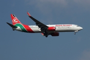 Kenya Airways Boeing 737-86N (5Y-CYC) at  Johannesburg - O.R.Tambo International, South Africa