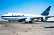 Gulf Falcon Boeing 747SP-09 (5Y-GFC) at  Sharjah - International, United Arab Emirates
