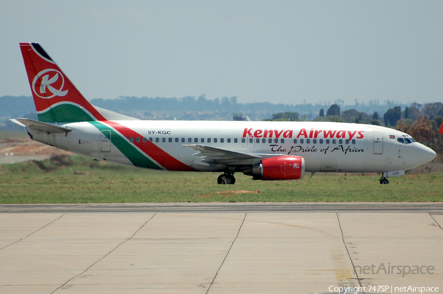 Kenya Airways Boeing 737-3U8 (5Y-KQC) | Photo 92974