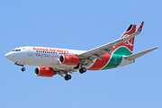 Kenya Airways Boeing 737-76N (5Y-KQF) at  Johannesburg - O.R.Tambo International, South Africa