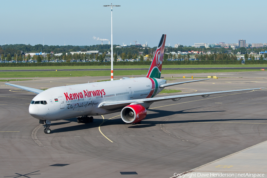 Kenya Airways Boeing 777-2U8(ER) (5Y-KQT) | Photo 95596