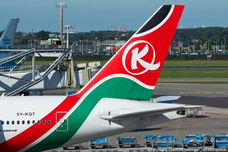 Kenya Airways Boeing 777-2U8(ER) (5Y-KQT) | Photo 95597