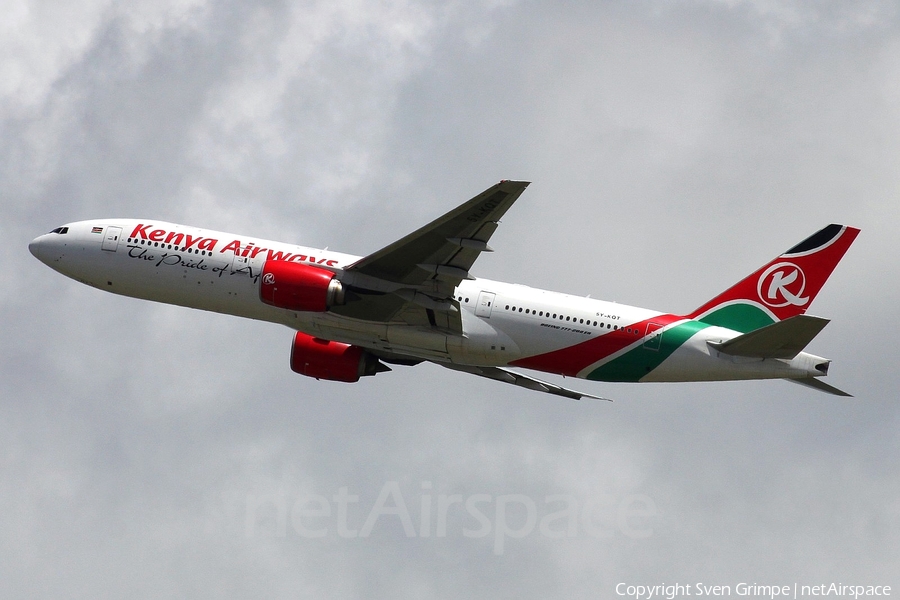Kenya Airways Boeing 777-2U8(ER) (5Y-KQT) | Photo 40842