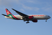 Kenya Airways Boeing 777-2U8(ER) (5Y-KQT) at  London - Heathrow, United Kingdom