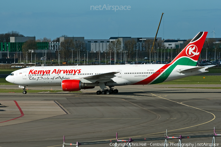 Kenya Airways Boeing 777-2U8(ER) (5Y-KQU) | Photo 102041
