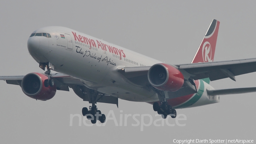 Kenya Airways Boeing 777-2U8(ER) (5Y-KQU) | Photo 216054