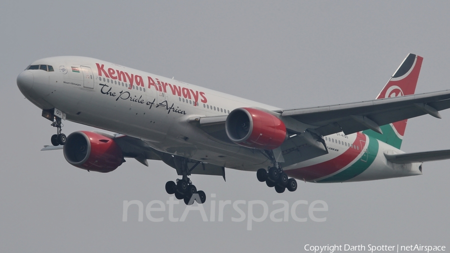 Kenya Airways Boeing 777-2U8(ER) (5Y-KQU) | Photo 216055