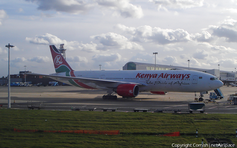Kenya Airways Boeing 777-2U8(ER) (5Y-KQU) | Photo 2648