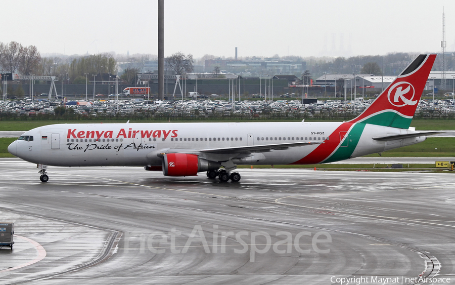 Kenya Airways Boeing 767-36N(ER) (5Y-KQZ) | Photo 153409