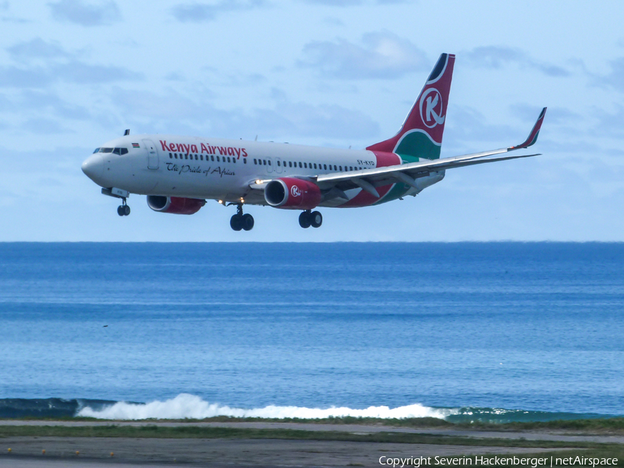 Kenya Airways Boeing 737-86N (5Y-KYD) | Photo 183551