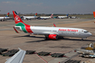 Kenya Airways Boeing 737-8Q8 (5Y-KYE) at  Johannesburg - O.R.Tambo International, South Africa