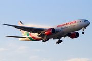 Kenya Airways Boeing 777-2U8(ER) (5Y-KYZ) at  London - Heathrow, United Kingdom