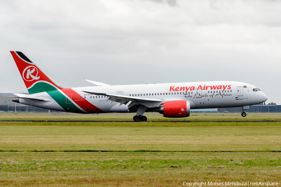 Kenya Airways Boeing 787-8 Dreamliner (5Y-KZA) | Photo 117015