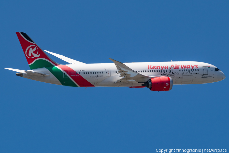 Kenya Airways Boeing 787-8 Dreamliner (5Y-KZA) | Photo 587380