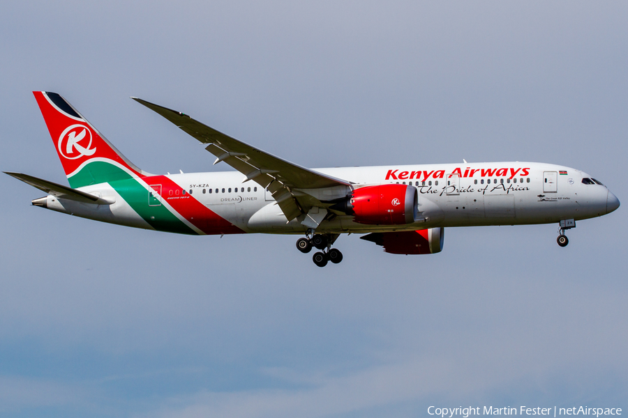 Kenya Airways Boeing 787-8 Dreamliner (5Y-KZA) | Photo 346327