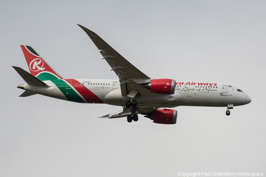 Kenya Airways Boeing 787-8 Dreamliner (5Y-KZA) | Photo 407255