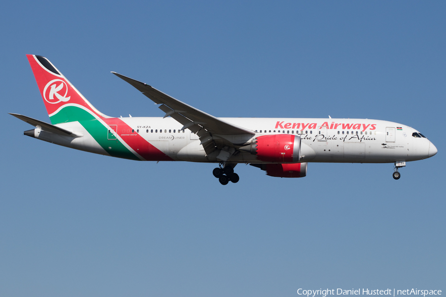 Kenya Airways Boeing 787-8 Dreamliner (5Y-KZA) | Photo 508090
