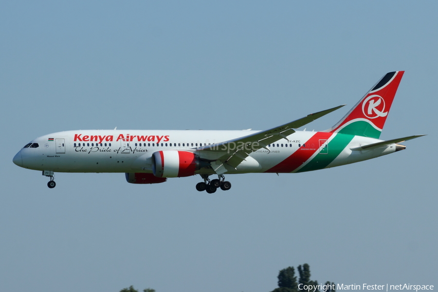 Kenya Airways Boeing 787-8 Dreamliner (5Y-KZC) | Photo 123690